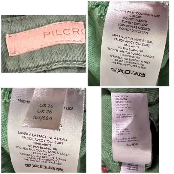 Anthropologie Pilcro Slouchy Surplus Green Shorts 26 - Picture 11 of 11